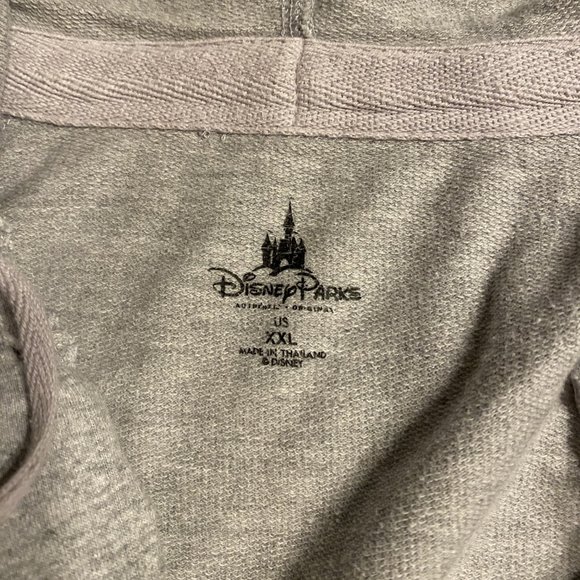 Authentic Disney Parks Minnie Mouse Gray Hoodie XXL - Picture 3 of 10
